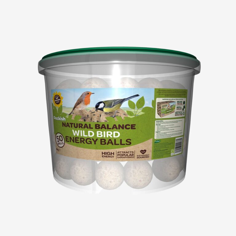5060235442384 1 Peckish Natural Balance Energy Balls Bird Food Tub Of 50 Balls.jpg